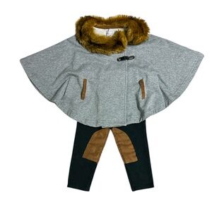 2T cape & jodhpurs by Tahari